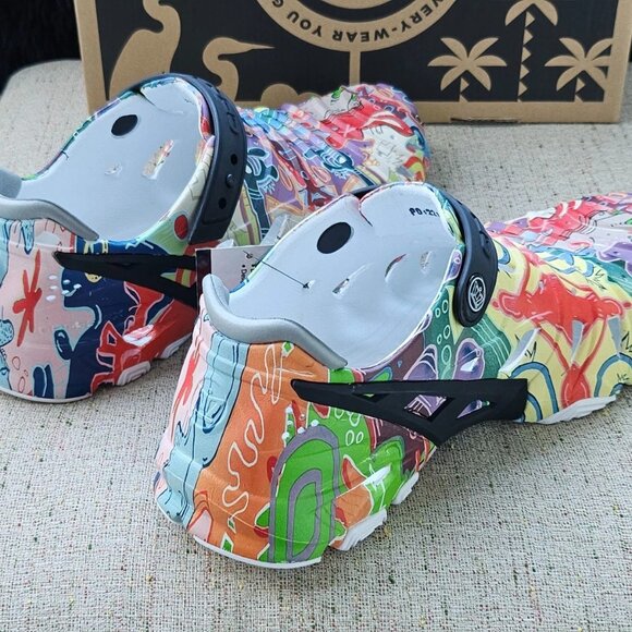 Crosskix Men Shoes Multi Color Water Proof Sneaker Size 12 With Box NWT - Picture 10 of 12